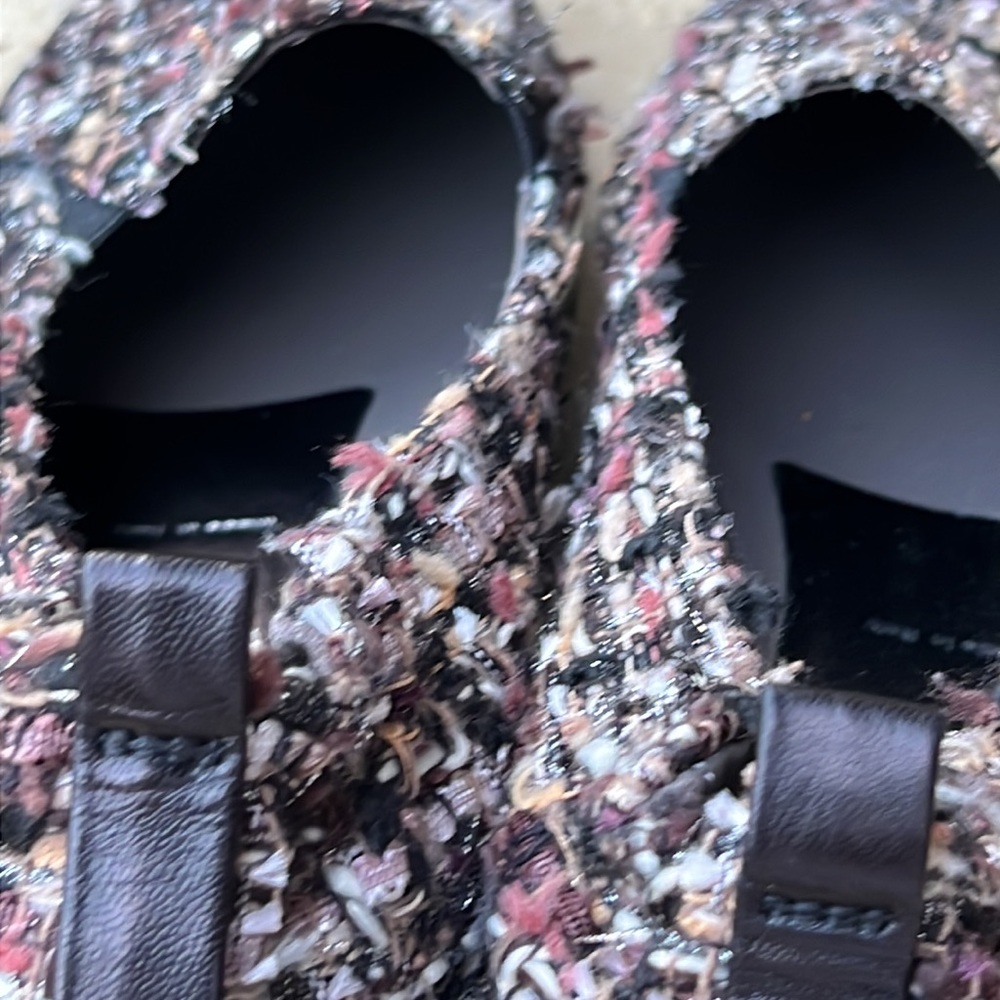 Ron White Sha-Nell Tweed Slip On Flats - Picture 10 of 12